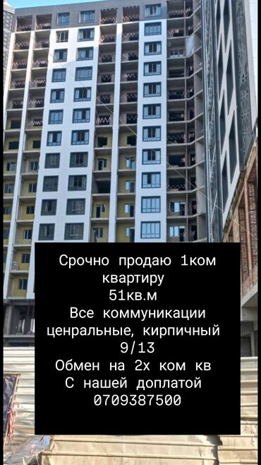 сдам частный дом без хозяина в бишкеке: Курулуп бүткөн, Жеке план, 1 бөлмө, 51 кв. м