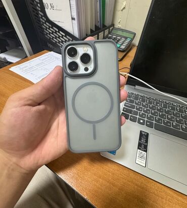 айфоны в цуме: IPhone 13 Pro, Колдонулган, 128 ГБ, Старлайт, Коргоочу айнек, Каптама, 87 %
