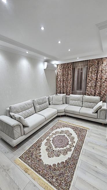 agac satilir: Modul künc divan – açıq krem rəng, yumşaq toxumalı parça. Müasir — 1