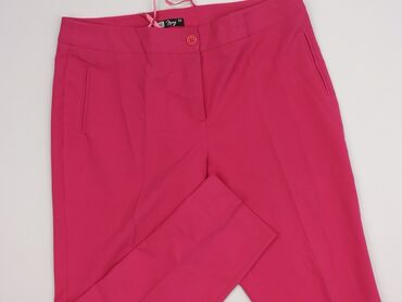 spodnie woskowane bershka: Material trousers for women, size 2XL (EU 44)