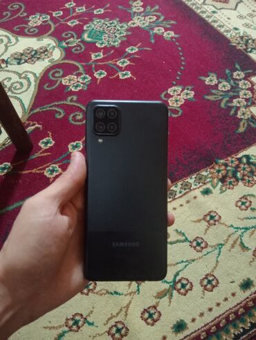 İnformatika: Samsung Galaxy A12, 64 GB, rəng - Qara, Barmaq izi