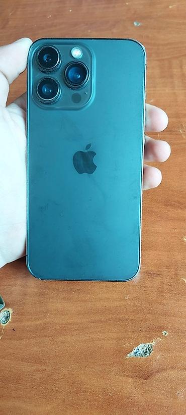 electronics iphone: IPhone 13 Pro, Sierra Blue, Face ID — 1