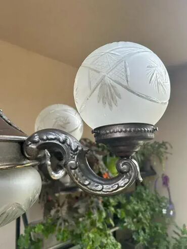 Ostali stilski nameštaj: Stari secesijski salonski luster Stari salonski luster U odličnom — 7