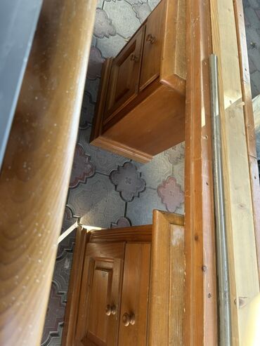 стандартные размеры прикроватных тумбочек в спальню: Прикроватная тумба, Без зеркала, цвет - Коричневый, Дерево