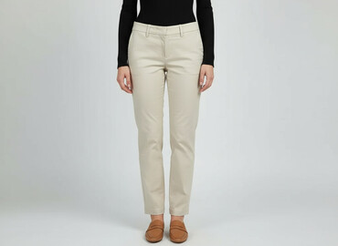 Women's Pants: Spodnie materiałowe damskie, rozmiar S