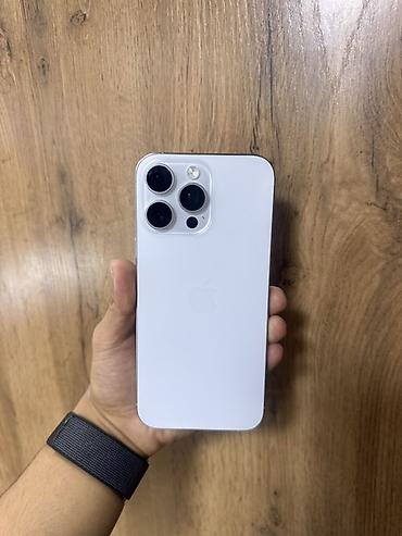 se 3: IPhone 16 Pro Max, Б/у, 256 ГБ, White Titanium, Защитное стекло, 93 % — 1