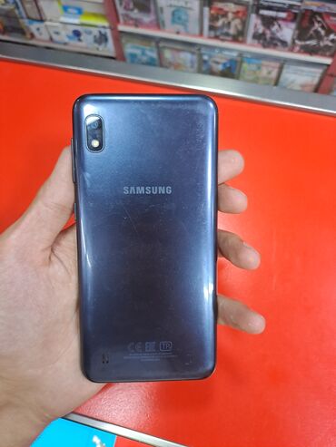 casper via a1: Samsung Galaxy A10, 32 GB, rəng - Göy, Sensor, İki sim kartlı, Face ID