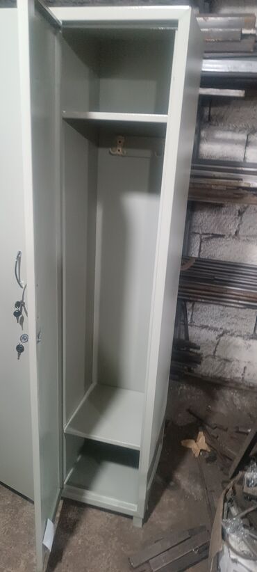 Ofis dolabları: Metall geyim dolabı – 2 qapılı - Material: möhkəm polad konstruksiya — 4