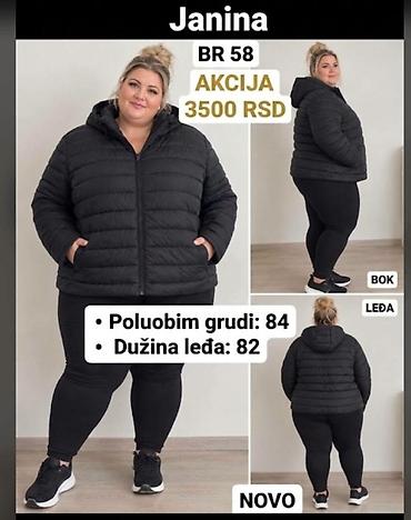 heklano srce: Jakne Janina br 58 Novo cena 3500 — 1