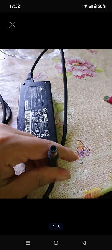 masaüstü gaming pc: HP noutbuk adapteri / şarj cihazı - Brend: HP - Model: HP AC Adapter — 2