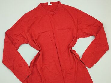 czerwona bluzki damskie krótki rękaw: Blouse, S (EU 36), condition - Good