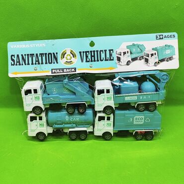 детский грузовик: Машинки служебные комплект игрушек🚛🚚Доставка, скидка есть. Новые