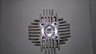 dux 500: Glava cilindra za dvotaktni motor (rebrasta, aluminijumska) - — 5