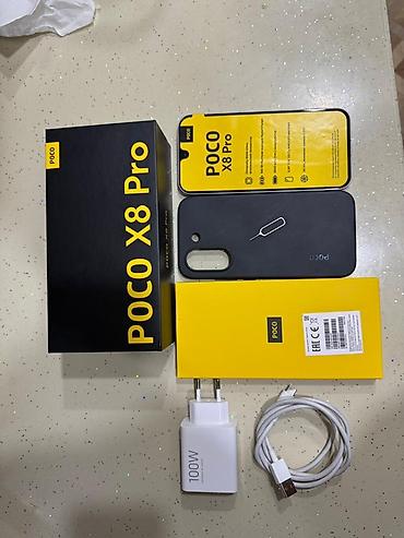 htc u play: Poco X8 Pro, 512 GB, rəng - Ağ, Barmaq izi — 6