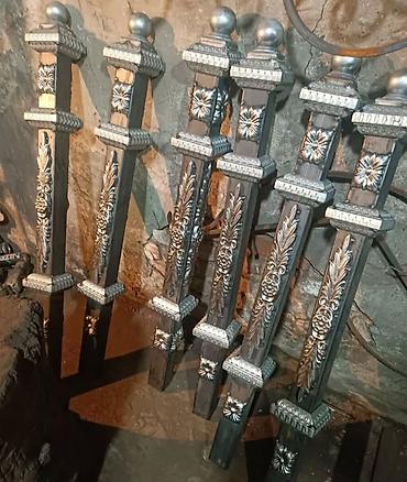 Изготовление перил: Изготовление перил Материал: Кованное железо, Наружные, Бесплатный замер — 134