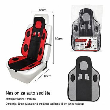 Delovi enterijera: Jastuk za auto-sedište sa naslonom 2000187-A Mekana podloga za — 1