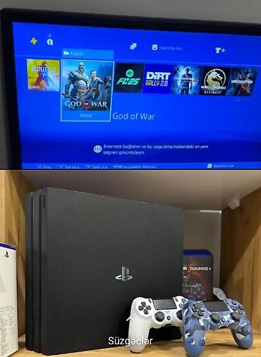 Видеоигры и приставки: Qiymət sondur.Playstation 4 pro ideal vəziyyətdə təzə kimi 440 manat — 1