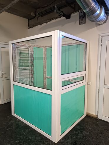 Окна: Пластиковые будки,перегородки,витражи и окна