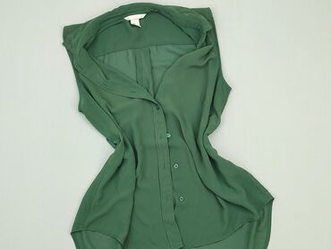 bluzki bez rękawów z dekoltem: Blouse, H&M, S (EU 36), condition - Good