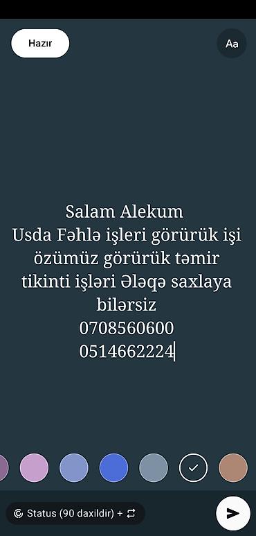alçıpan potolok dizayni: Usta və fəhlə xidməti – tikinti və təmir işləri - Peşəkar usta və — 1