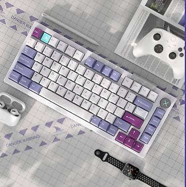 logitech superlight: Клавиатура, Darmoshark, Механическая, Bluetooth, Проводное подключение, Размер: 75% — 2