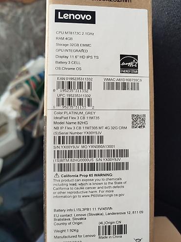windows surface: Lenovo IdeaPad Flex 3 Chromebook 11.6" Ключевые характеристики: - — 3