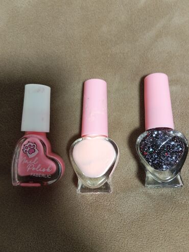 стусло углорез: Набор лаков для ногтей, 3 штуки. Состав набора: - Faberlic Nail