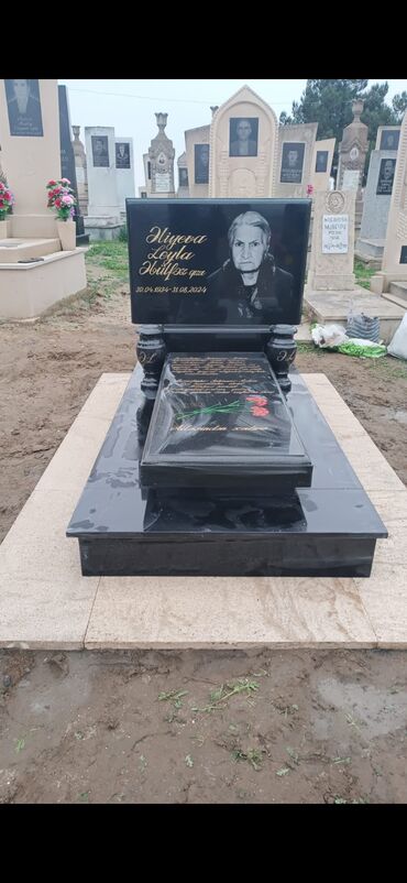 Başqa xidmətlər: Salam hörmətli müştərilər. İstənilən zövqə uyğun məzar daşlarının — 21