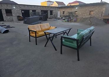 Bağ divan və kreslo dəstləri: Yeni, Metal, Azərbaycan — 5