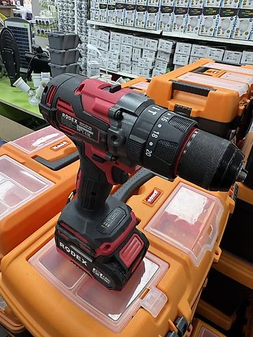 Ударные дрели: Аккумуляторная ударная дрель-шуруповерт RODEX RDX3410 - Тип — 2