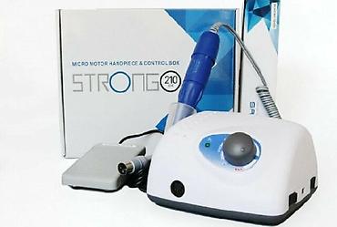 Оборудование для красоты и эстетики: STRONG 210 micromotor dəsti - Tətbiq sahəsi: manikür/pedikür, diş — 1