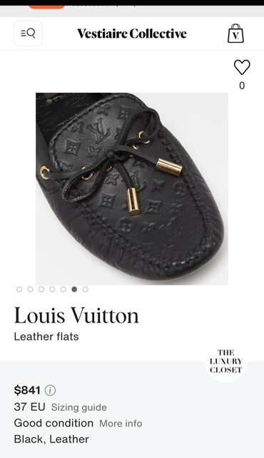 louis vuitton putna torba: Baletanke, Louis Vuitton, 37.5