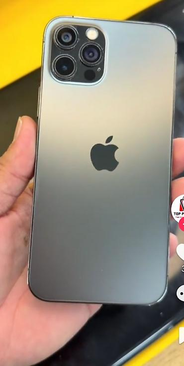 IPhone Pro в графитовом цвете. Смартфон Apple с премиальным