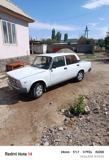 продажа автомобили: ВАЗ (ЛАДА) 2107: 2007 г., 1.6 л, Механика, Бензин, Седан