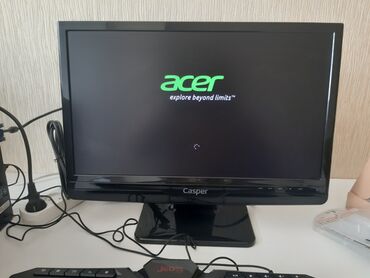 Masaüstü kompüterlər və iş stansiyaları: ACER sistem bloku + Casper Monitoru = Dəst şəkildə hər şey yazılıb. 1 — 2