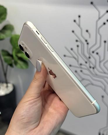 xacmaz iphone: IPhone 11, 128 GB, Ağ, Zəmanət, Simsiz şarj, Face ID — 4