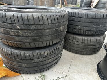 диский: Шины 255 / 40 / R 20, Лето, Б/у, Комплект, Легковые, США, Michelin