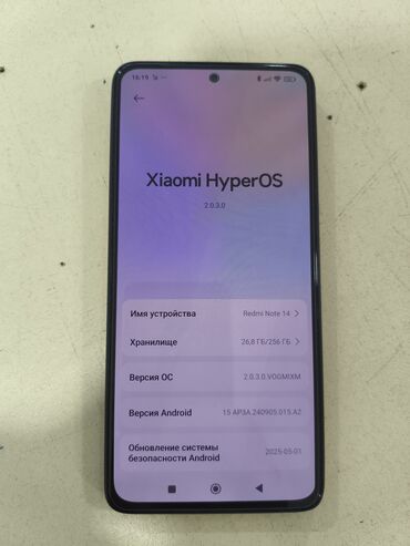 купить редми нот 12 в бишкеке: Redmi, Redmi Note 14, Колдонулган, 256 ГБ, түсү - Кара, 2 SIM