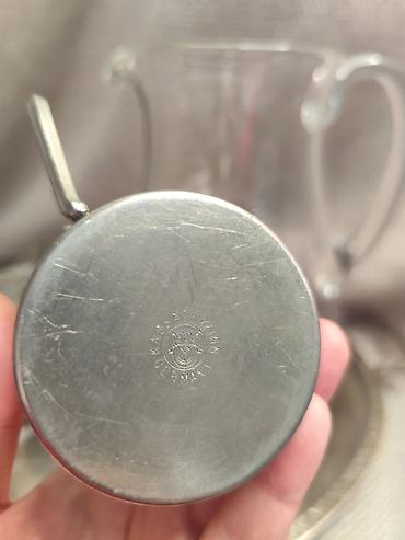 Kompleti posuđa: Prodajem vintage set posuđa za napitke (sokove, kafu): stakleni bokal — 7