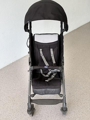 коляска chicco urban: Коляска, Chicco, цвет - Черный, Б/у, Самовывоз, Платная доставка — 3