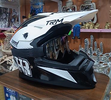 Moto geyim: TRM Speed Racing motosiklet kaskaları Hər növ Kros Dəbilqələr var Hər — 6