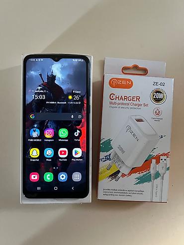 samsung galaxy tab a: Samsung Galaxy A02, 32 ГБ, цвет - Голубой, Сенсорный — 2