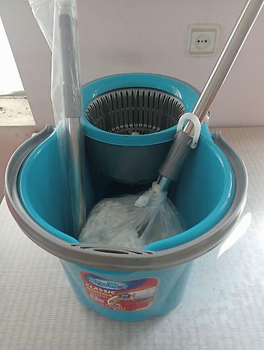 Spin Mop Classic döner sistemli döşəmə yuma dəsti - Komplekt: su