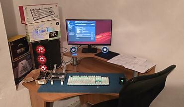 монитор компа: Компьютер, ядер - 6, ОЗУ 32 ГБ, Игровой, Б/у, Intel Core i5, NVIDIA GeForce RTX 3070, SSD — 2