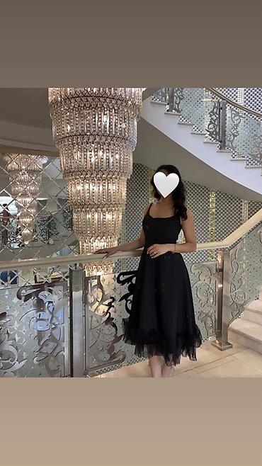 qara salvar: Ziyafət donu, Midi, Trendyolmilla, M — 1