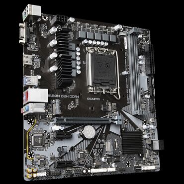 Клавиатуры: Материнская плата, Б/у, Gigabyte, LGA1700, Mini-ATX, Для ПК