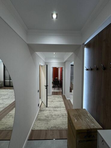 квартир токмок: 2 комнаты, 69 м², Элитка, 10 этаж, Дизайнерский ремонт