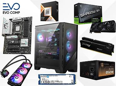 игровой компьютер: Oyun kompüteri Evo MagmaCore RTX 5070Ti | Ryzen 7 9700X | 32GB | 1TB — 1