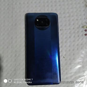 nar aparatı: Poco X3 Pro, 256 GB, rəng - Mavi, Barmaq izi — 1