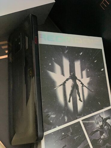 ZTE: ZTE Nubia Red Magic 7pro, 512 GB, rəng - Qara, Sensor, Barmaq izi, İki sim kartlı — 5